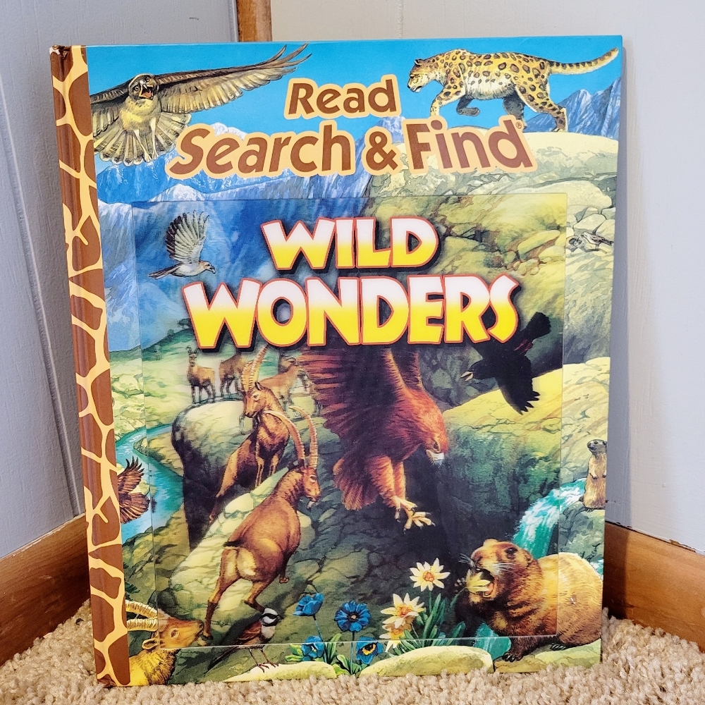 Read Search & Find Wild Wonders hardcover book | Educational Book |
